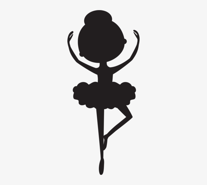 Silhouette Ballerina - Molde De Bailarinas De Ballet, transparent png #1765270