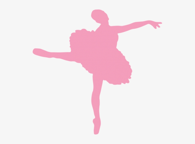 Ballerina Silhouette Png Download - Pink Ballerina Silhouette Png, transparent png #1765348