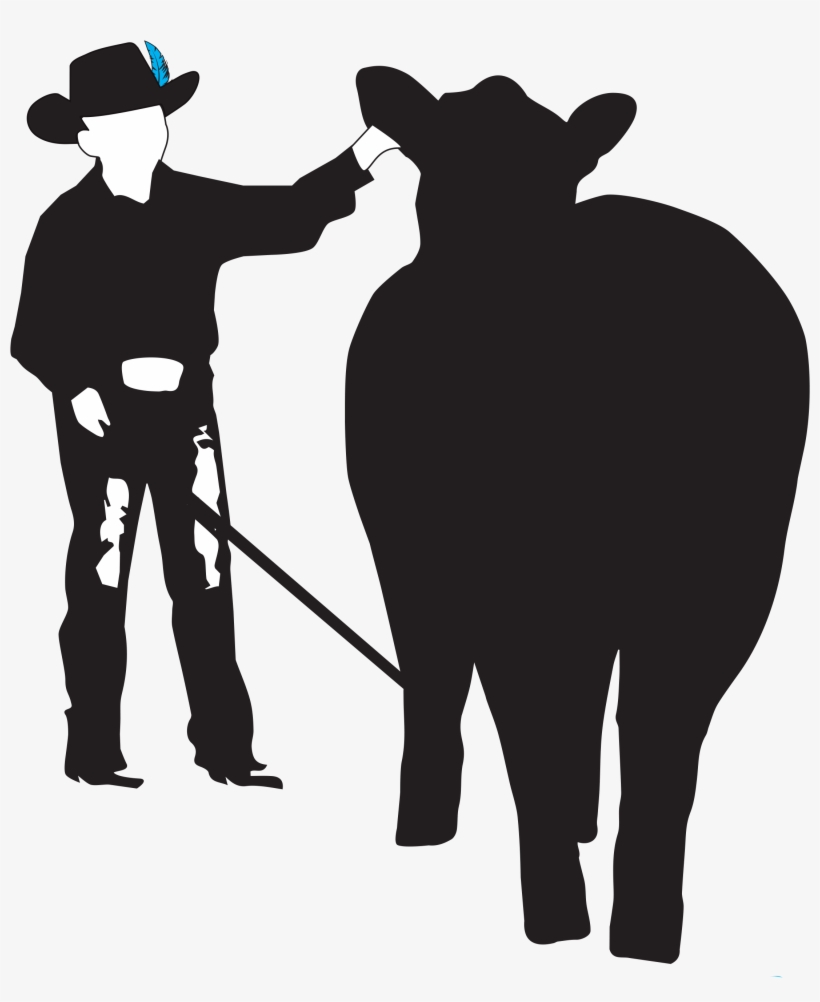 Cslc Silhouette - Steer Show Silhouette, transparent png #1766223