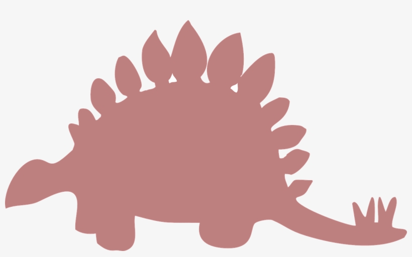 Dinosaurs Vector Stegosaurus - Stegosaurus Silhouette, transparent png #1766293