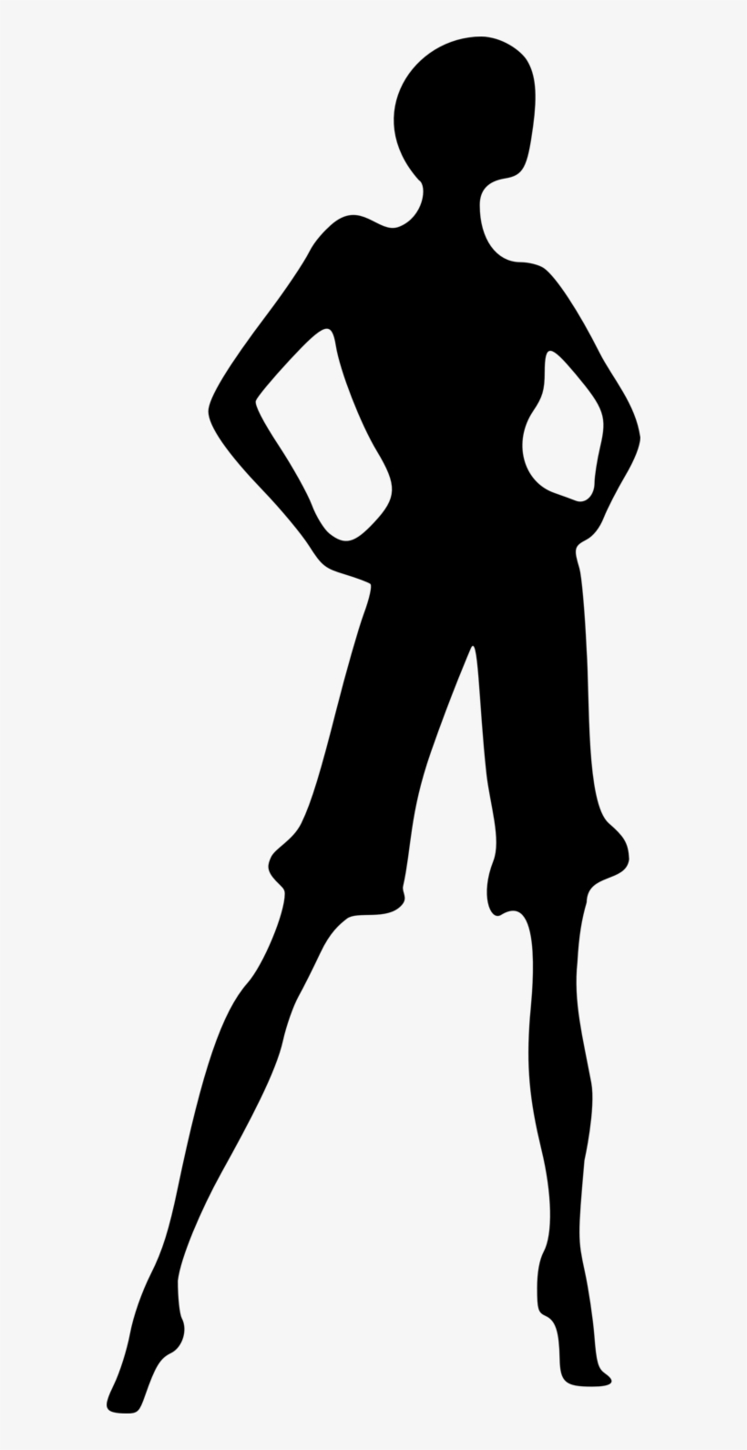 Woman Silhouette - View Distance Dpi Print, transparent png #1766295