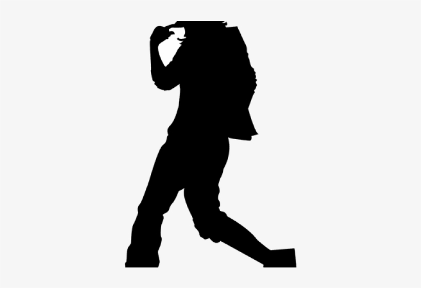 Dancing Silhouette - Hip Hop Dance Vector Png, transparent png #1766415