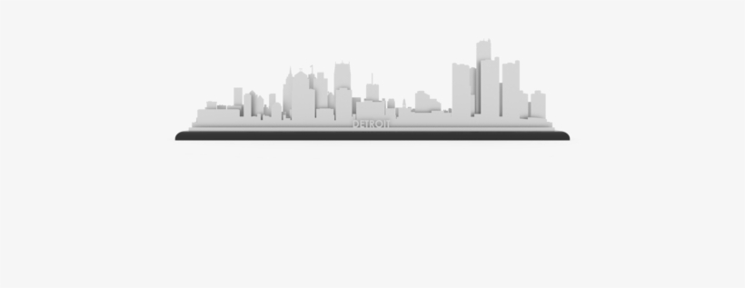 Detroit Stainless Steel Skyline - Detroit Stainless Steel, transparent png #1766426