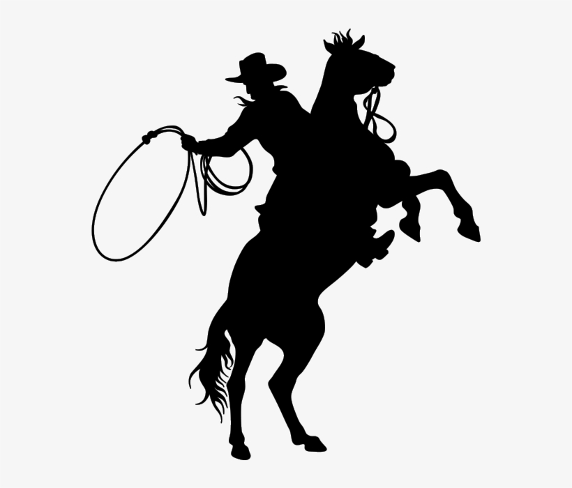 Cowboy Silhouette, transparent png #1766592