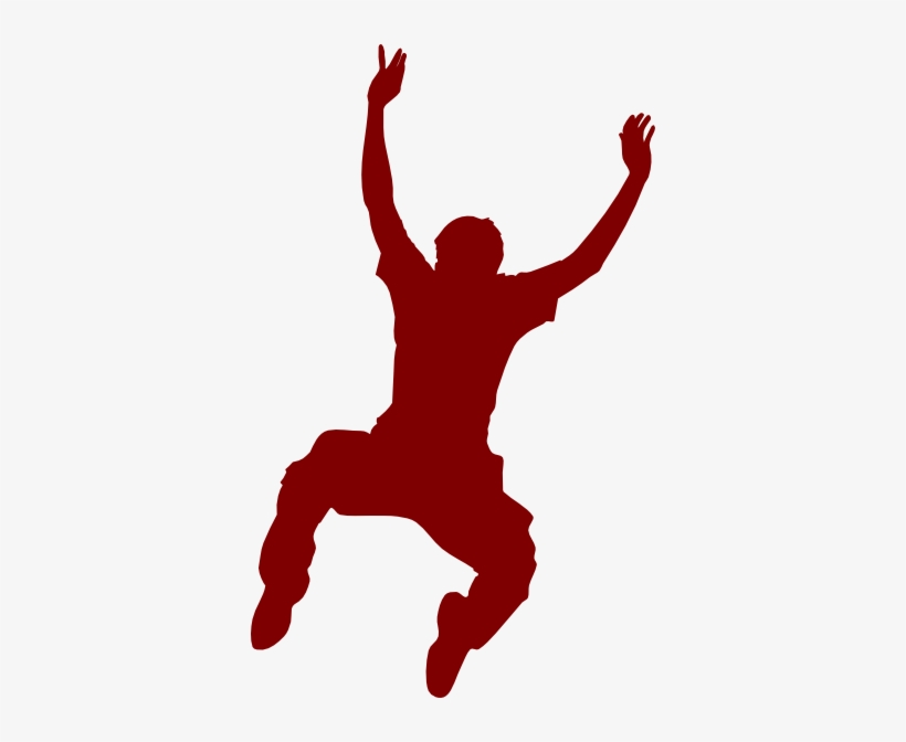 Jumping Silhouette, transparent png #1766781
