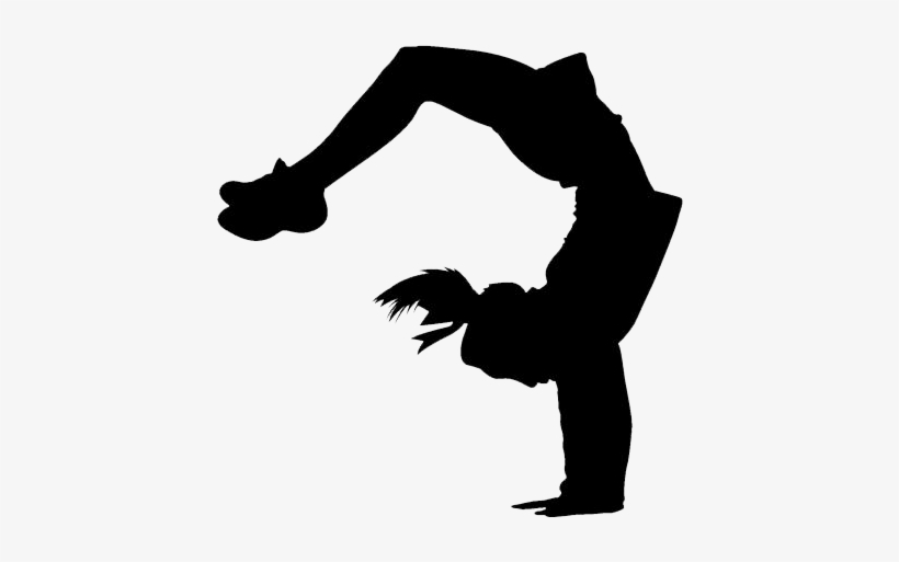 Cheerleader Silhouette, transparent png #1767148
