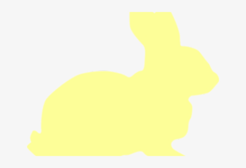 Silhouette Clipart Easter Bunny - Silhouette, transparent png #1768178