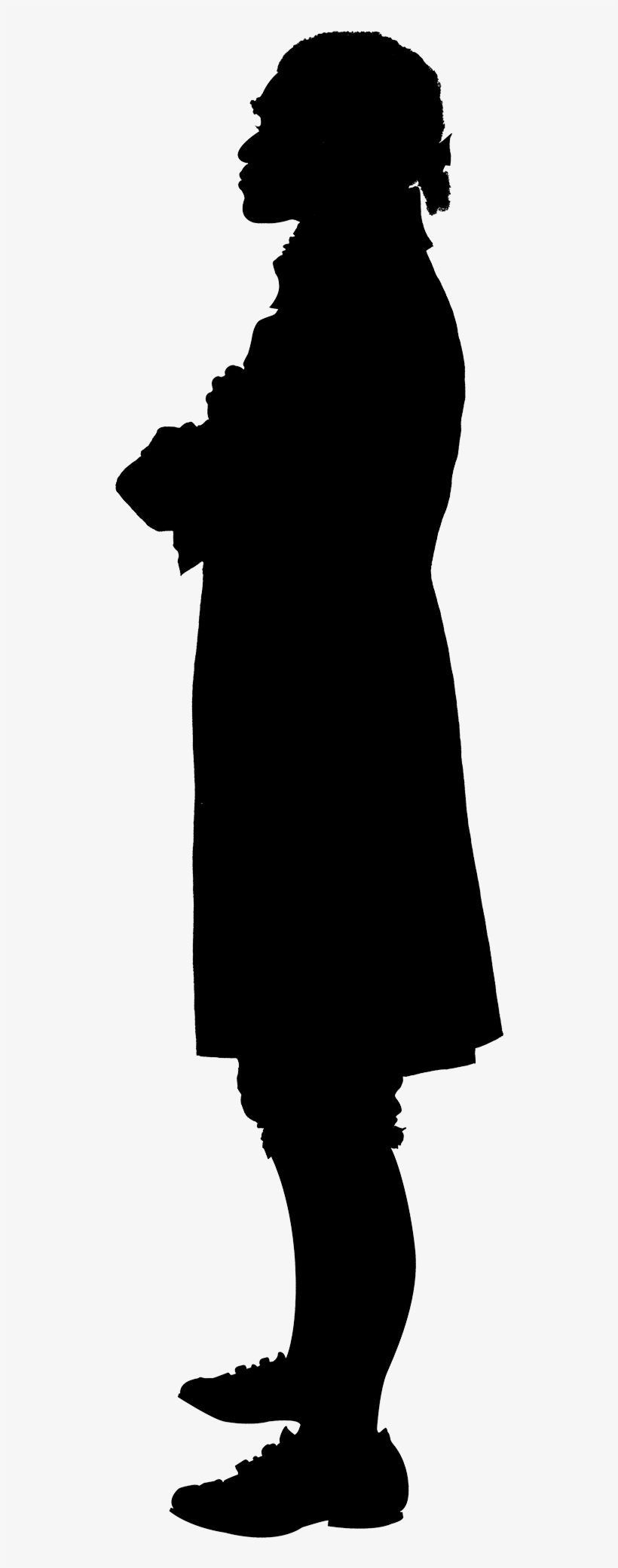18th Century Man Silhouette, transparent png #1768362