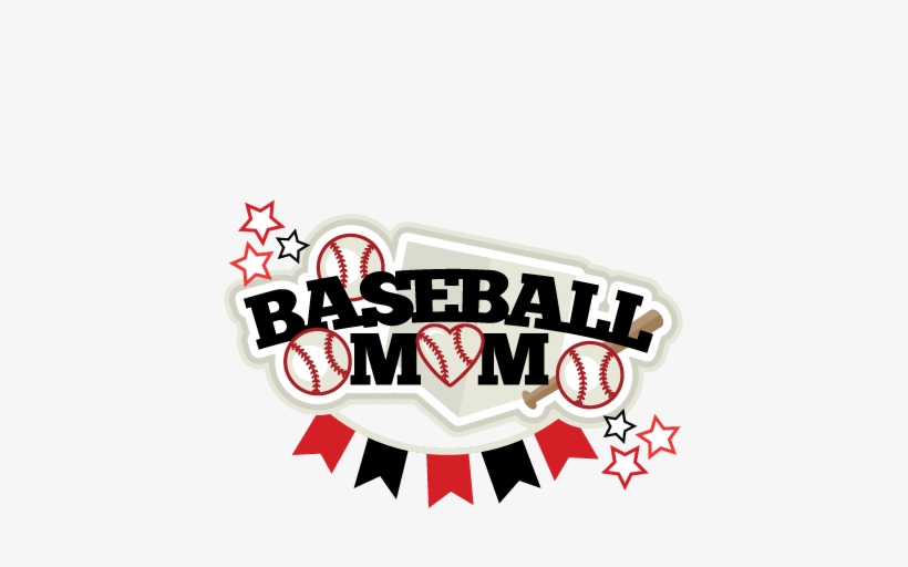 Baseball Mom Title Svg Scrapbook Cut File Cute Clipart - Free Svg Baseball Mom, transparent png #1769051