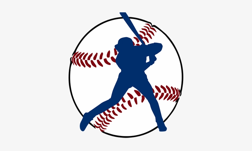 Silhouette Baseball - Black And White Softball, transparent png #1769091