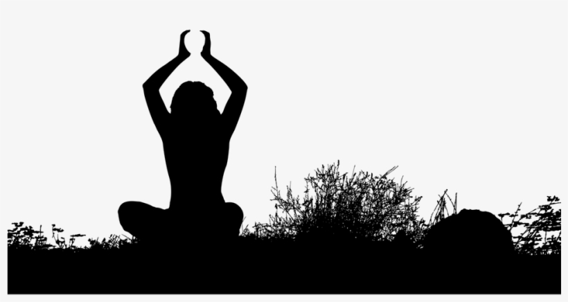 Yoga Png - Gold Yoga Silhouette, transparent png #1769401