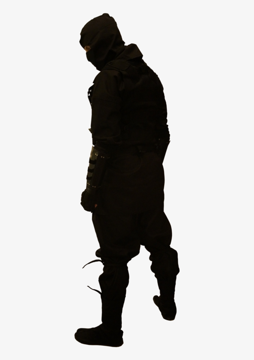 Ninja Standing Silhouette Png, transparent png #1769590