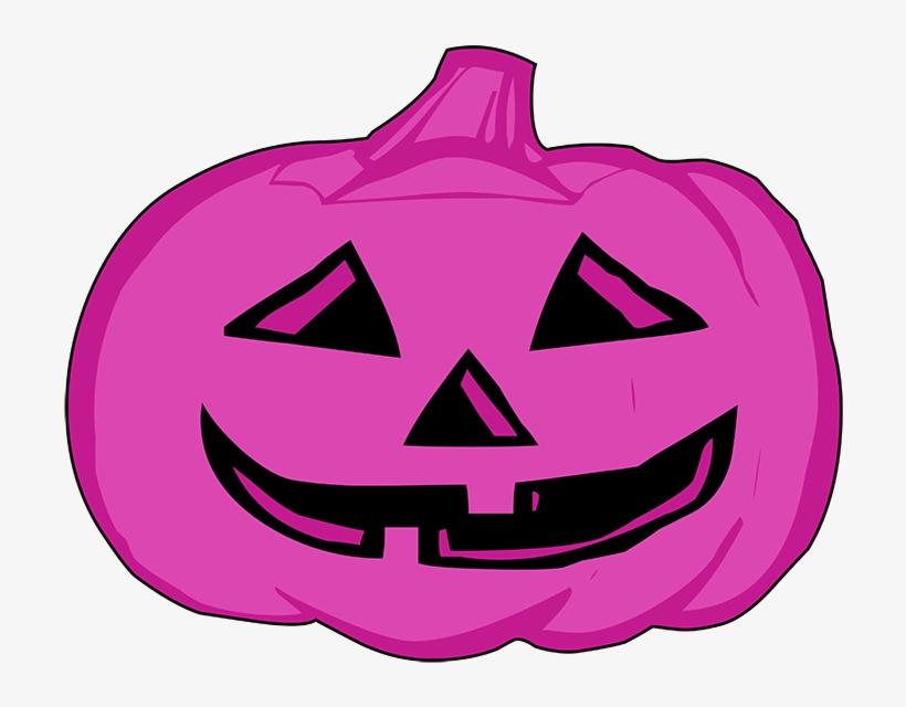 Lila Pumpkin Head - Jack O Lantern Png White, transparent png #1770113