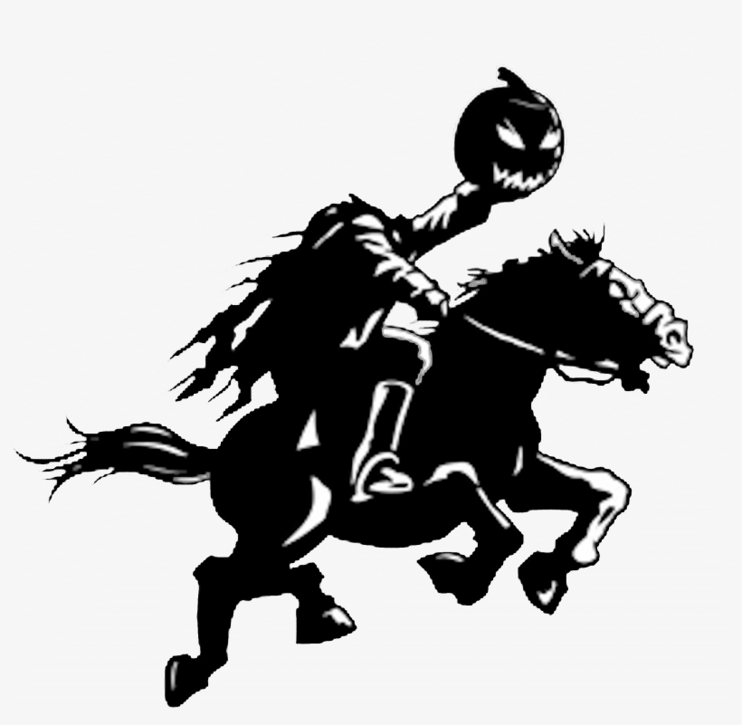 Headless Horseman Clipart Pumpkin Carving Template - Legend Of Sleepy Hollow Clipart, transparent png #1770198