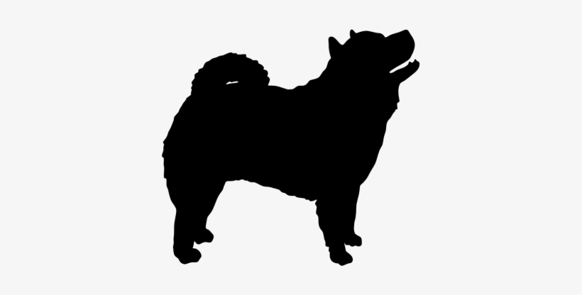 Chow Chow - Chow Chow Silhouette Png, transparent png #1770569