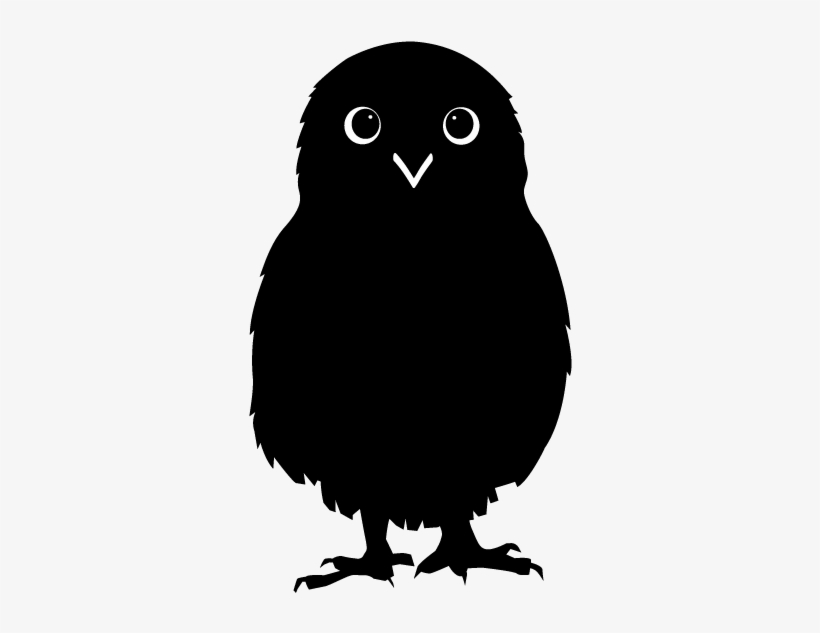 Owl - Silhouette - Animals Illustration - Silhouette, transparent png #1770834