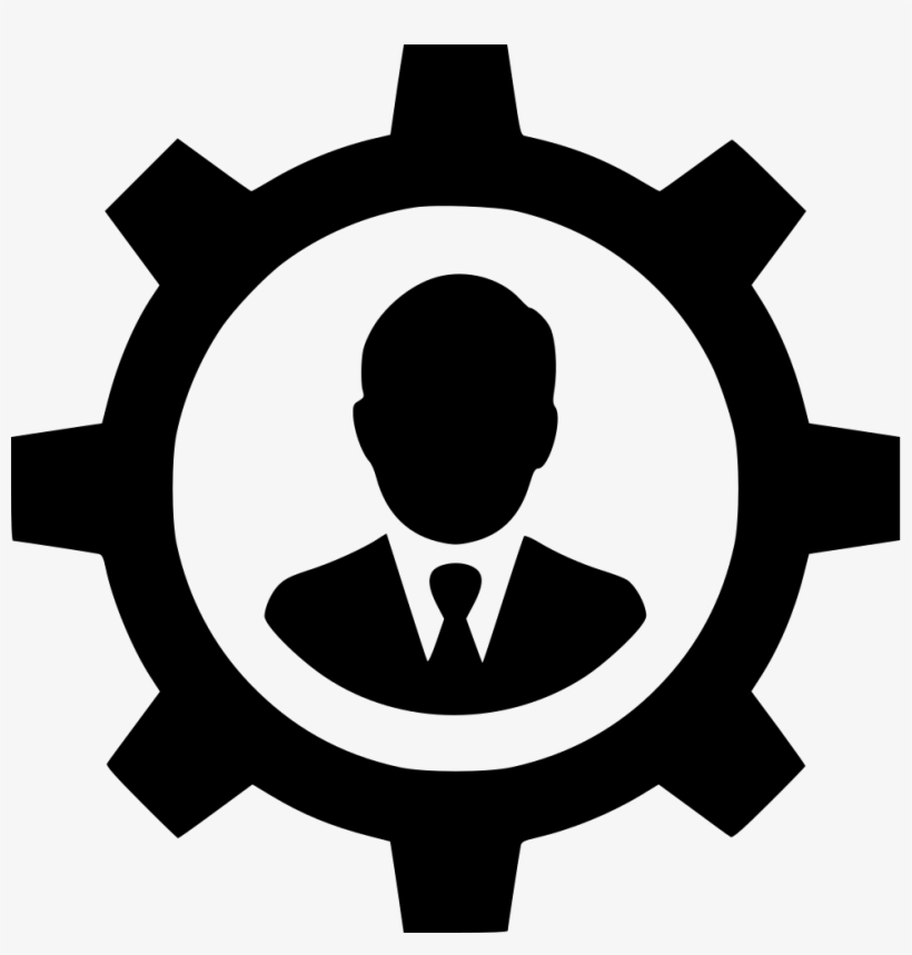 Gear User Account Person Configure Control Comments - Gears Of War Cog Logo, transparent png #1770873