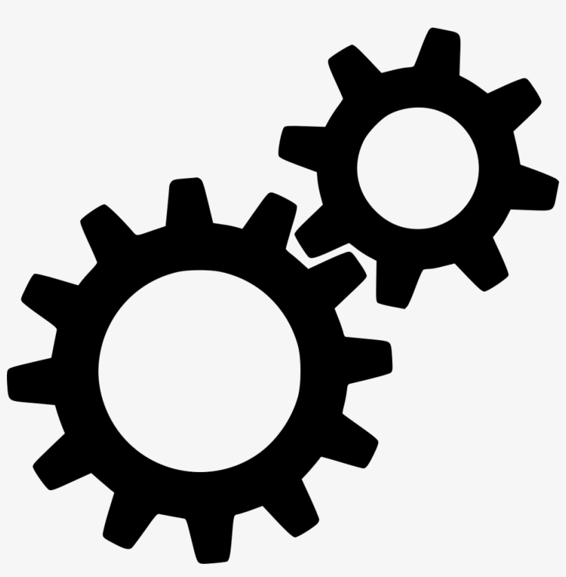 Png File - Gear Wheels Icon Png, transparent png #1770904