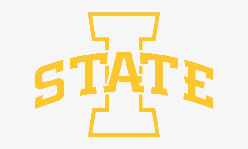 Iowa State Logo White, transparent png #1771197