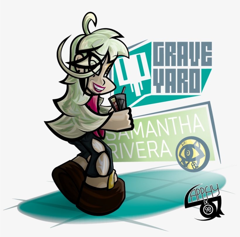 Graveyard Project Sapphyde90 - Cartoon, transparent png #1771449