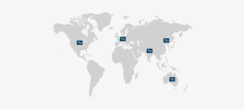 We Solve Tasks Sucessfully All Over The World - World Map Without Borders, transparent png #1771549