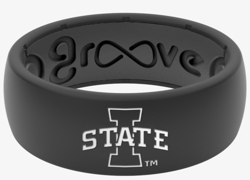 Iowa State Collegiate Silicone Rings - Collegiate Beads Sterling Silver Iowa State University, transparent png #1771755