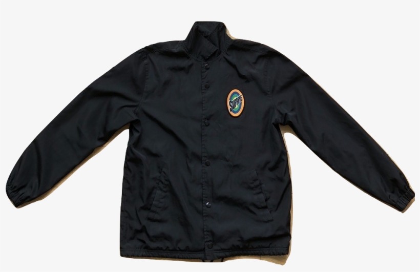 Supreme Tide Logo Coach Jacket - Jacket, transparent png #1771965
