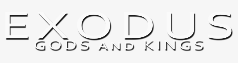 Exodus Gods And Kings Logo, transparent png #1772214