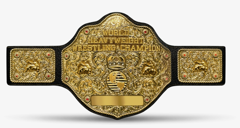 Wcw Heavyweight - Wcw World Heavyweight Championship, transparent png #1772360