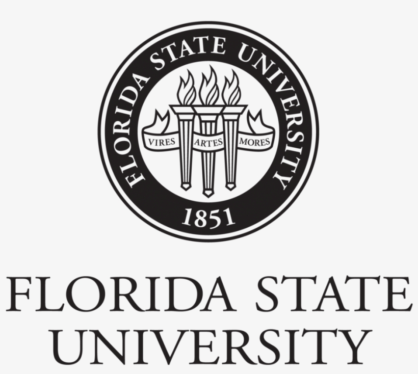 Fsusig Centered Stacked Black - Florida State University Emblem, transparent png #1773377