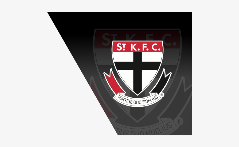 North Melbourne Kangaroos Logo St Kilda Saints Logo - St Kilda Vs Richmond, transparent png #1773560