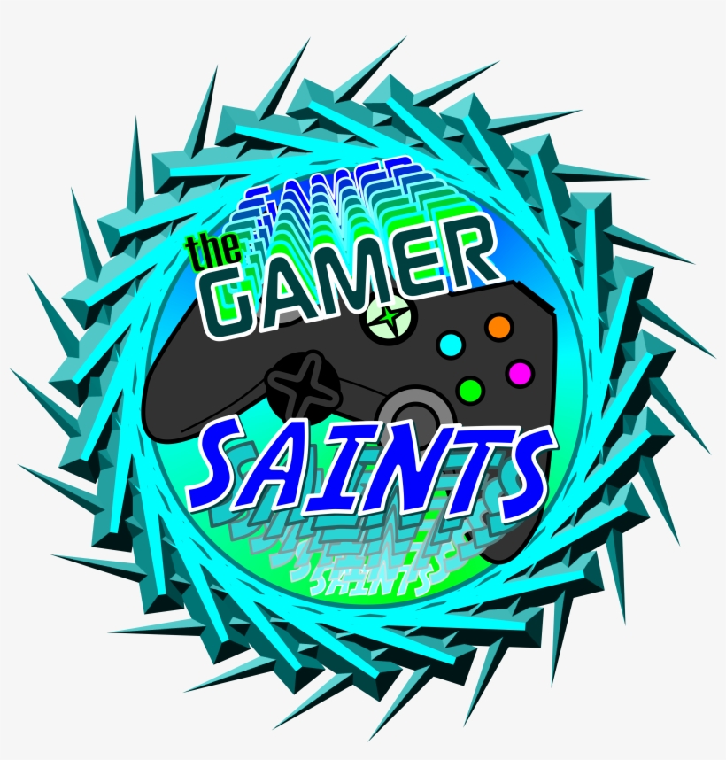 logo created for the gamer saints lego league team graphic design gamer team logo