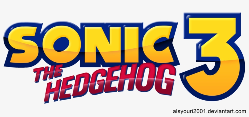 Sonic The Hedgehog Logo Transparent Png - Sonic The Hedgehog 3 - Free ...