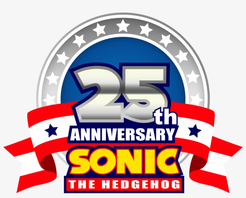 25th Anniversary Sonic The Hedgehog, transparent png #1775056