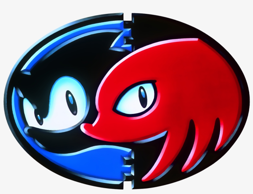 Sk Logo Big - Sonic The Hedgehog Pins, transparent png #1775214