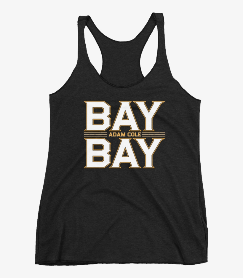 Adam Cole "bay Bay Logo" Women's Racerback Tank - Adam Cole Bay Bay Logo, transparent png #1775394