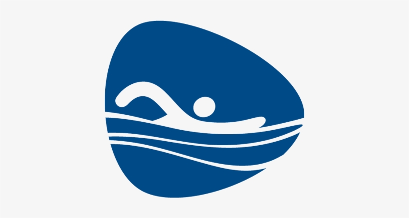 Game's Logo - Olympics 2016 Swimming Logo, transparent png #1775690