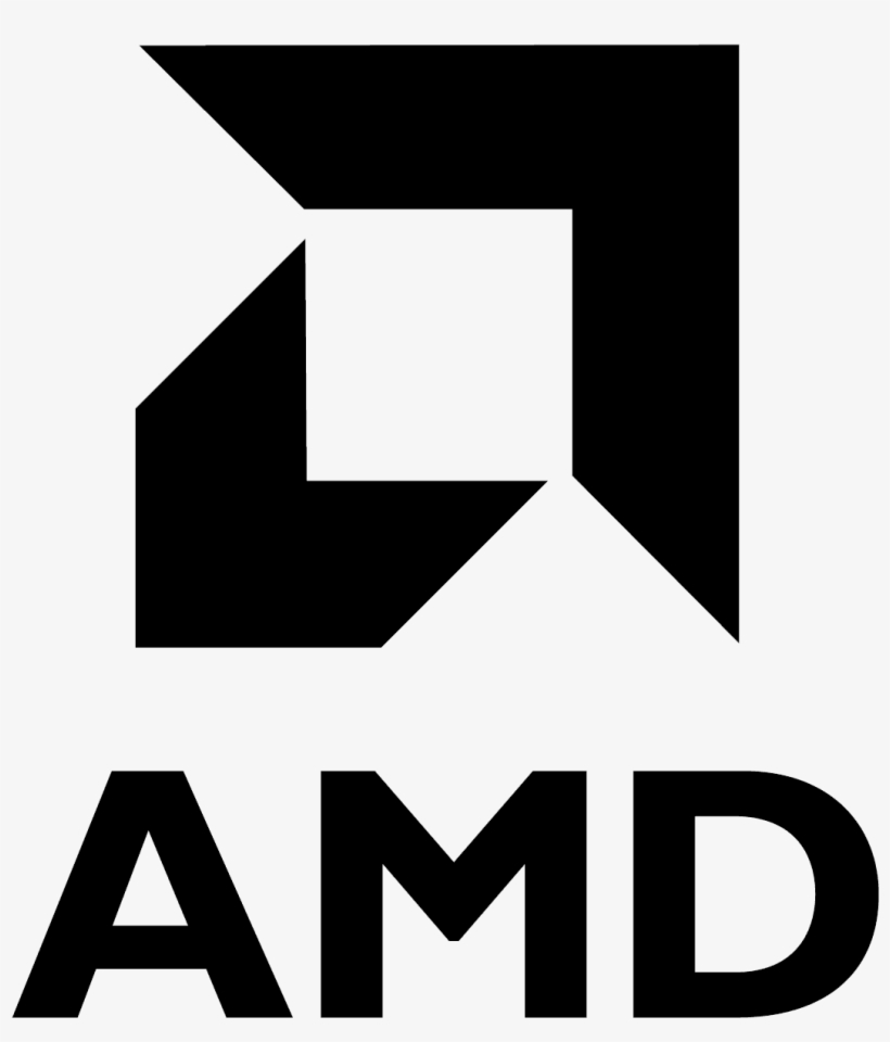 Amd With Text Large - Advanced Micro Devices, transparent png #1775887