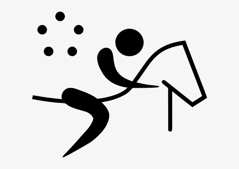 Olympic Symbols Clip Art - Olympic Modern Pentathlon Symbol, transparent png #1775985