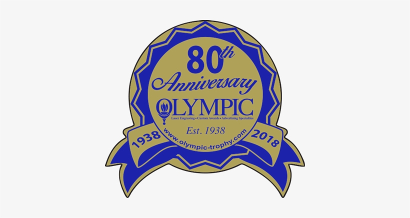 Olympic Trophy 80th Anniversary Ribbon - Olympic, transparent png #1776010