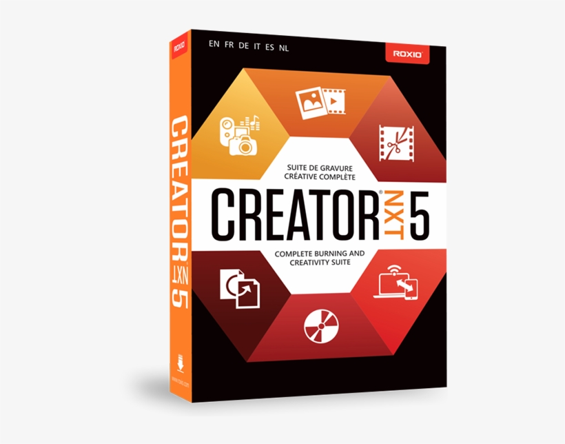 Roxio Creator Nxt - Version 5 - Licence, transparent png #1776325