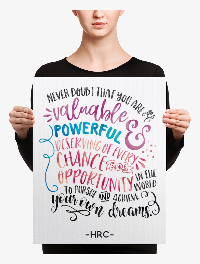 Hillary Clinton Quote / Typography - Black Mask Fawn French Bulldog Is Ready, transparent png #1776770