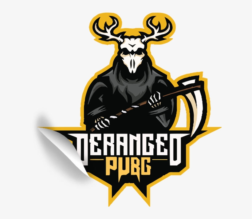 Deranged Esports Pubg Sticker - Graphic Design, transparent png #1776943