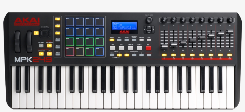 Akai Mpk249 Main - Akai Mpk249, transparent png #1777548