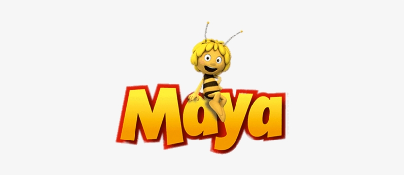 Maya Logo - Maya The Bee Logo Font, transparent png #1777590