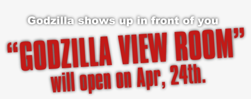 Godzilla Shows Up In Front Of You Godzilla View Room - Room, transparent png #1777640