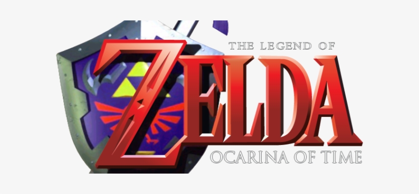 Zelda Ocarina Of Time Logo Png - Legend Of Zelda Ocarina Of Time, transparent png #1777667