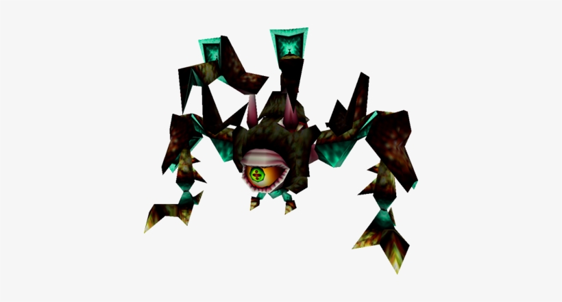 Queen Gohma Ocarina Of Time In Game Model - Zelda Ocarina Of Time Boss 1, transparent png #1778037