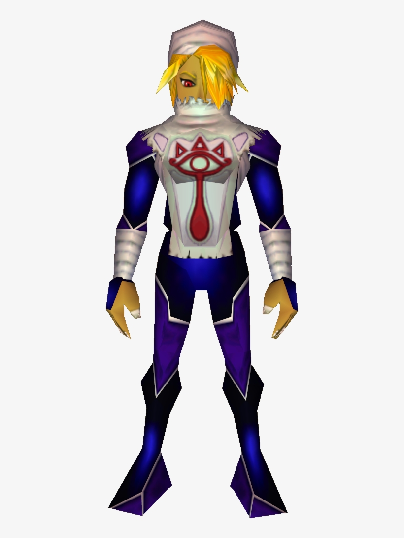 Tracking Jomon's Influence In Breath Of The Wild - Sheik Ocarina Of Time, transparent png #1778058