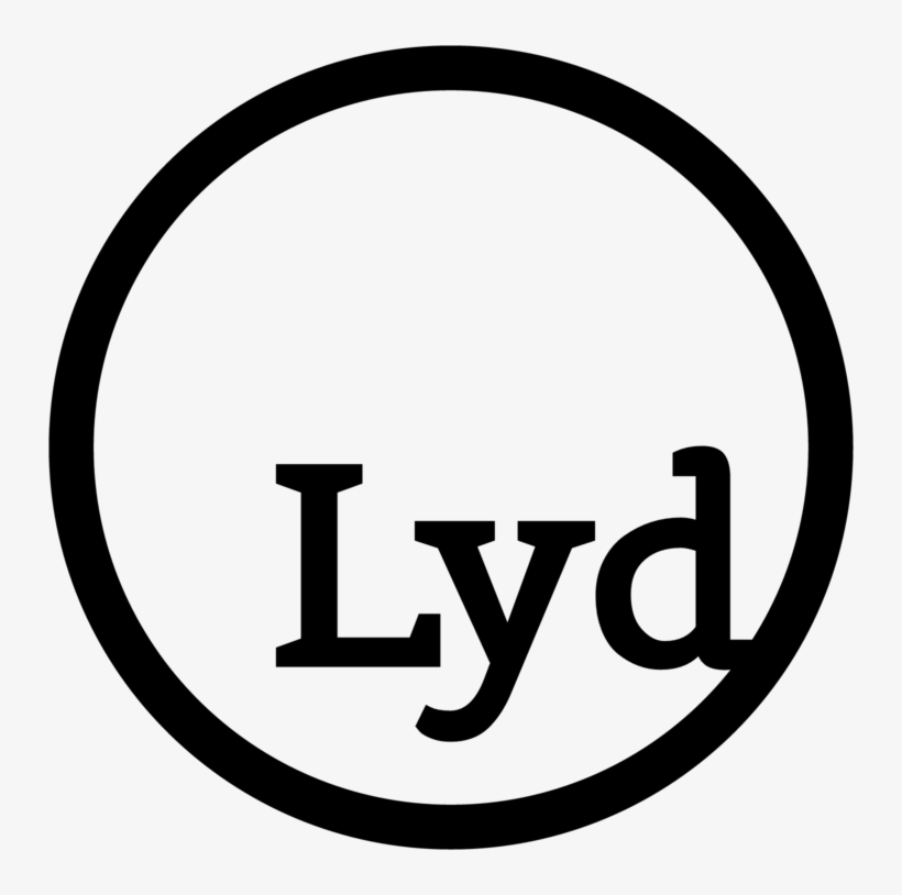 Lydværftet Minilogo Sort, transparent png #1778295